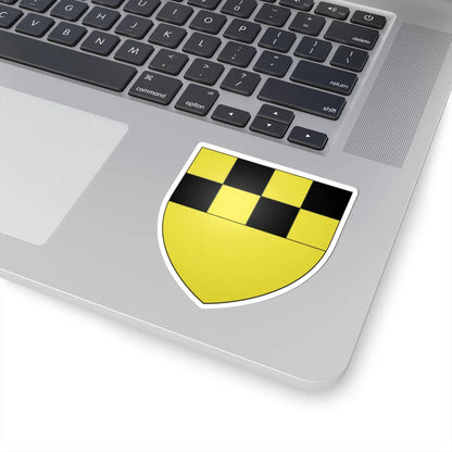 Armoiries Mohr de Wald (Luxembourg) (Coat of Arms) STICKER Vinyl Kiss-Cut Decal - The Sticker Space