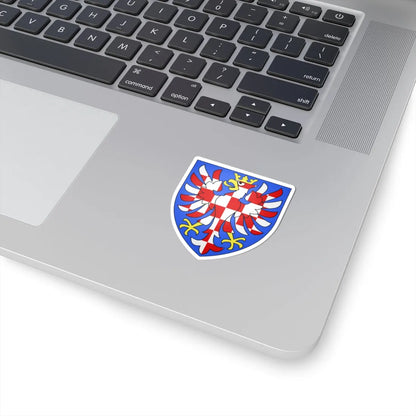 Armoiries Moravie (Czech Republic) (Coat of Arms) STICKER Vinyl Kiss-Cut Decal - The Sticker Space