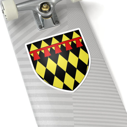 Armoiries Muhl dUlmen (Luxembourg) (Coat of Arms) STICKER Vinyl Kiss-Cut Decal - The Sticker Space