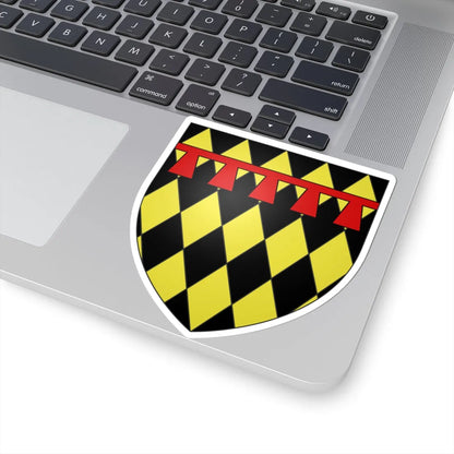 Armoiries Muhl dUlmen (Luxembourg) (Coat of Arms) STICKER Vinyl Kiss-Cut Decal - The Sticker Space