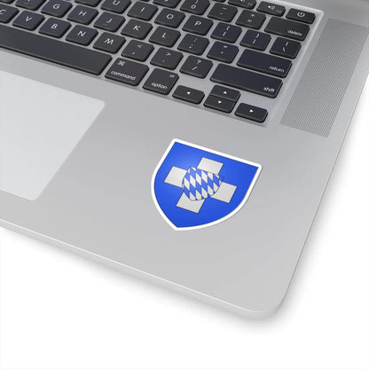 Armoiries Othon de Wittelsbach roi de Grèce (Germany) (Coat of Arms) STICKER Vinyl Kiss-Cut Decal - The Sticker Space
