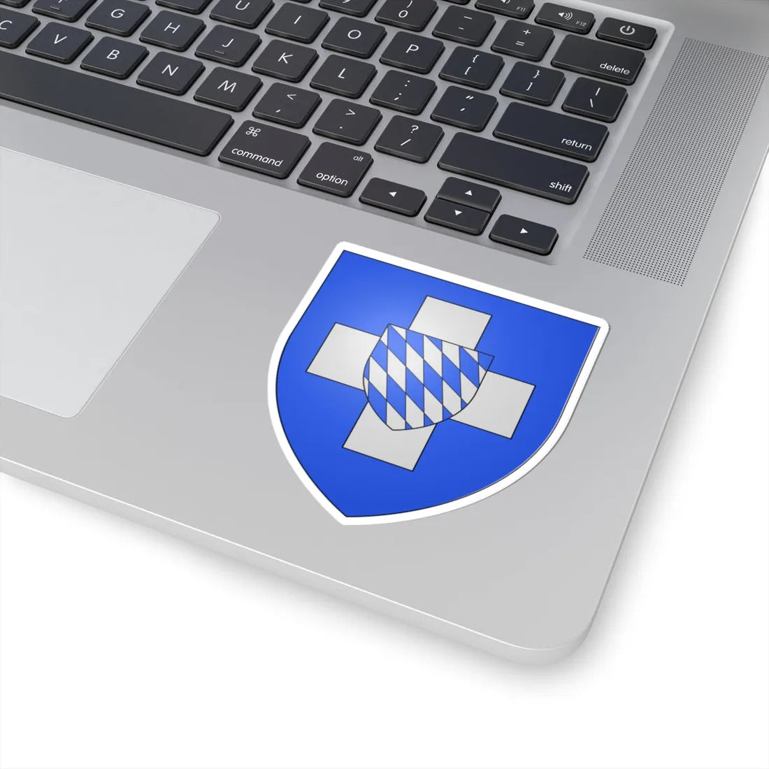 Armoiries Othon de Wittelsbach roi de Grèce (Germany) (Coat of Arms) STICKER Vinyl Kiss-Cut Decal - The Sticker Space