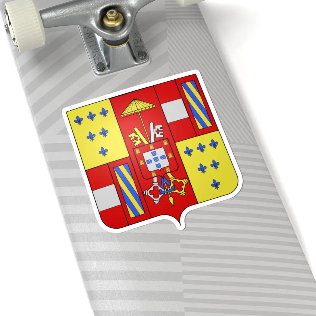 Armoiries Parme 1592 (Italy) (Coat of Arms) STICKER Vinyl Kiss-Cut Decal - The Sticker Space