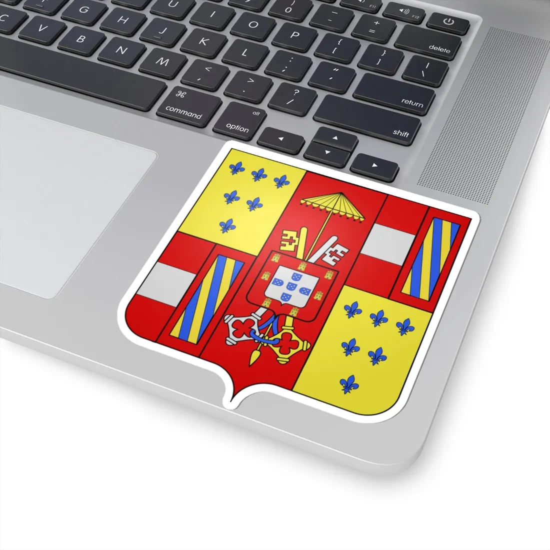 Armoiries Parme 1592 (Italy) (Coat of Arms) STICKER Vinyl Kiss-Cut Decal - The Sticker Space