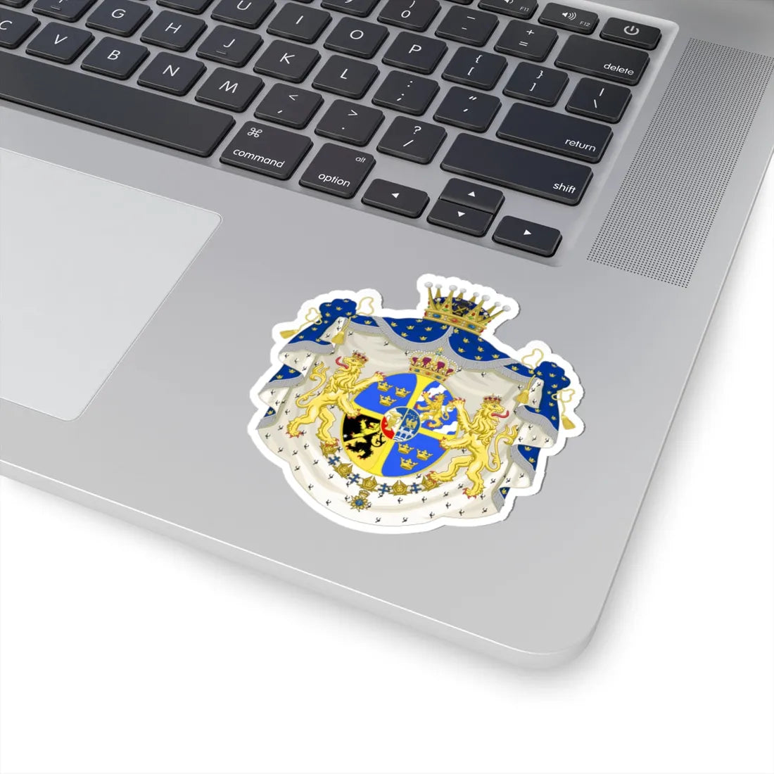 Armoiries Princesse Victoria de Suède (Sweden) (Coat of Arms) STICKER Vinyl Kiss-Cut Decal - The Sticker Space