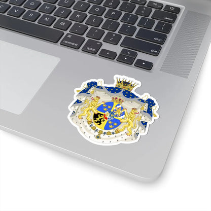 Armoiries Princesse Victoria de Suède (Sweden) (Coat of Arms) STICKER Vinyl Kiss-Cut Decal - The Sticker Space