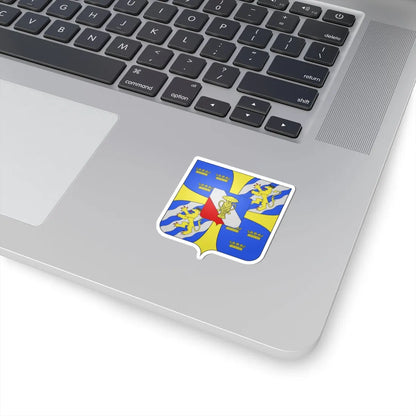Armoiries rois Vasa de Suède (Sweden) (Coat of Arms) STICKER Vinyl Kiss-Cut Decal - The Sticker Space