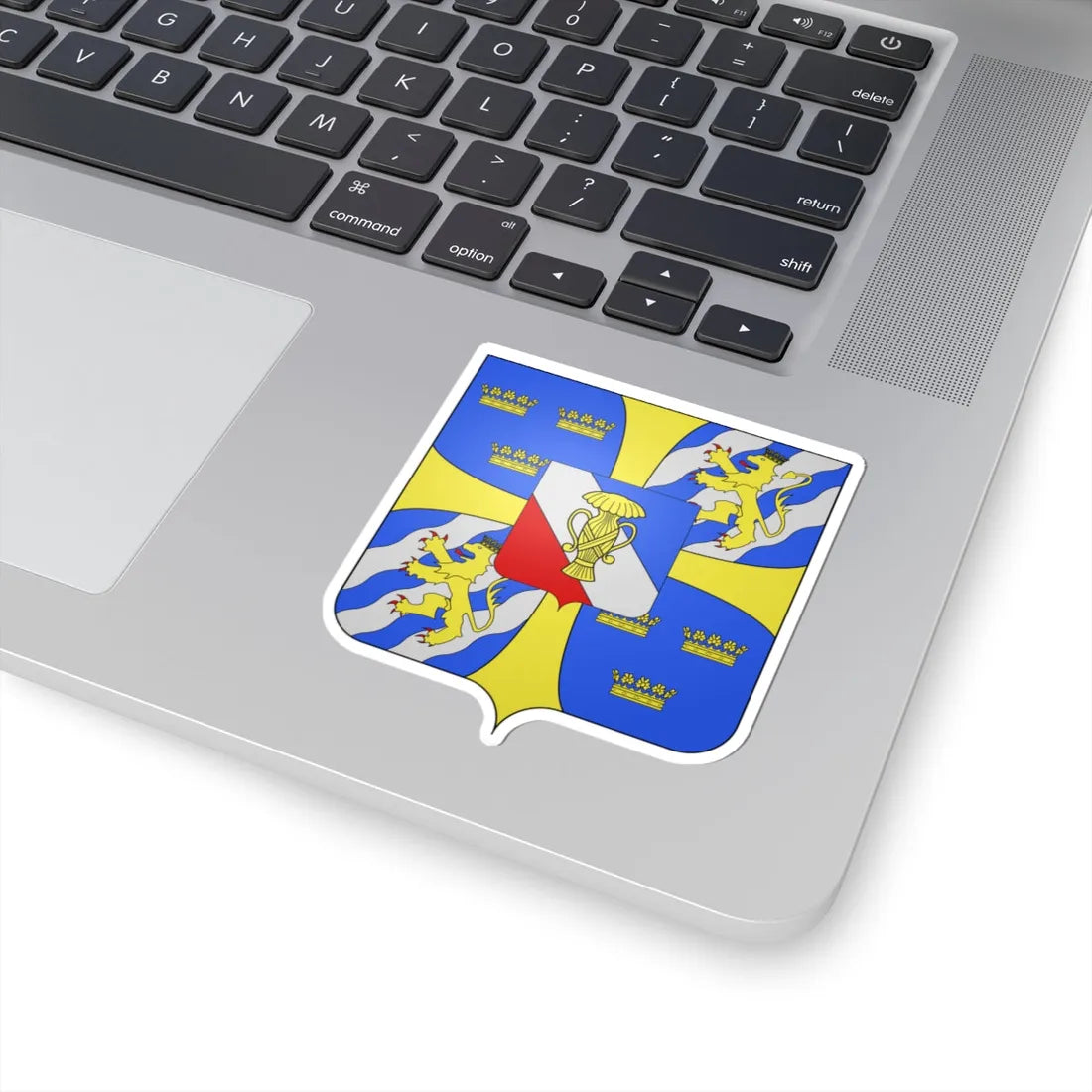 Armoiries rois Vasa de Suède (Sweden) (Coat of Arms) STICKER Vinyl Kiss-Cut Decal - The Sticker Space