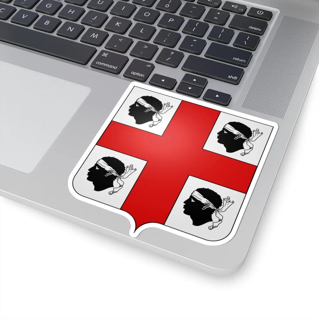 Armoiries Royaume Sardaigne (Italy) (Coat of Arms) STICKER Vinyl Kiss-Cut Decal - The Sticker Space