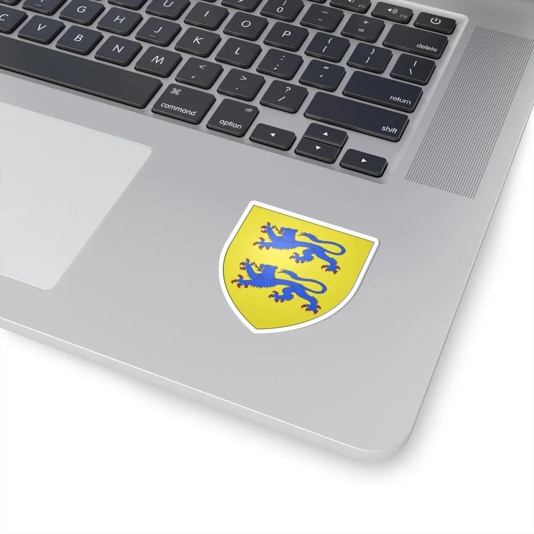 Armoiries Schleswig (Denmark) (Coat of Arms) STICKER Vinyl Kiss-Cut Decal - The Sticker Space