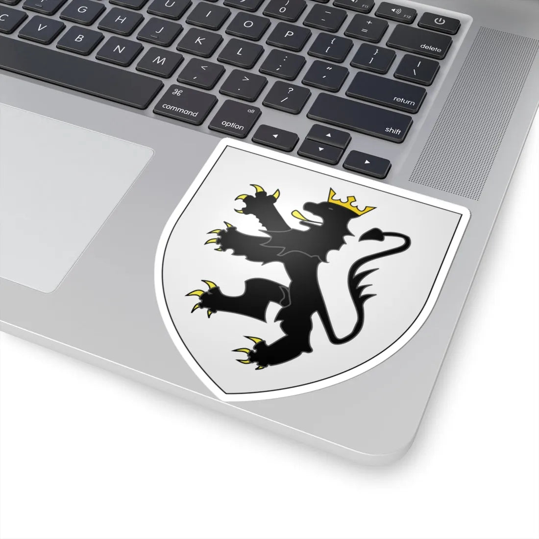 Armoiries seigneurs dAnsembourg 2 (Luxembourg) (Coat of Arms) STICKER Vinyl Kiss-Cut Decal - The Sticker Space