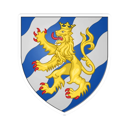 Armoiries Suède ancien 2 (Sweden) (Coat of Arms) STICKER Vinyl Kiss-Cut Decal 2 Inch White - The Sticker Space