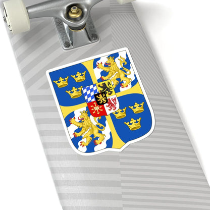 Armoiries Suède Palatinat1 (Germany) (Coat of Arms) STICKER Vinyl Kiss-Cut Decal - The Sticker Space