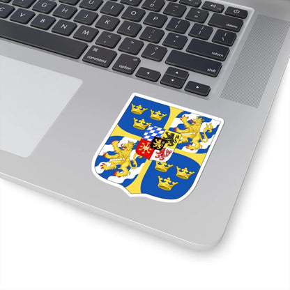Armoiries Suède Palatinat1 (Germany) (Coat of Arms) STICKER Vinyl Kiss-Cut Decal - The Sticker Space