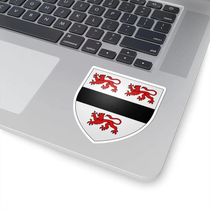 Armoiries von der Heyden (Luxembourg) (Coat of Arms) STICKER Vinyl Kiss-Cut Decal - The Sticker Space