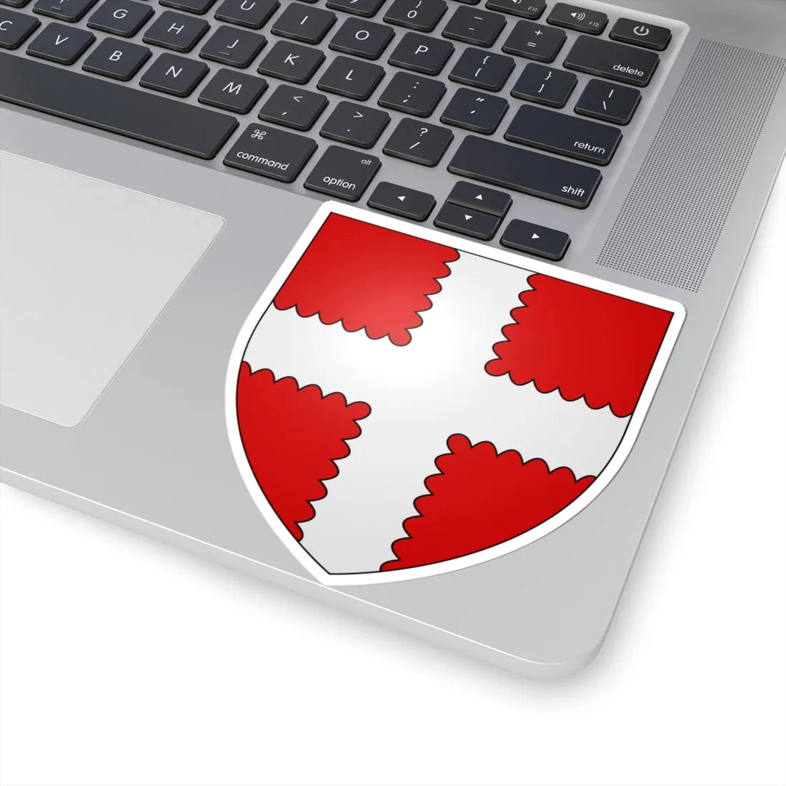 Armoirires Gymnich 2 (Luxembourg) (Coat of Arms) STICKER Vinyl Kiss-Cut Decal - The Sticker Space