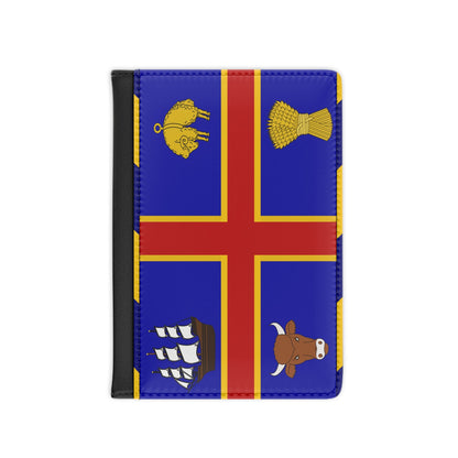 Armorial Flag of the City of Adelaide Australia - Passport Holder-3.9" x 5.8"-The Sticker Space