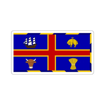 Armorial Flag of the City of Adelaide Australia STICKER Vinyl Die-Cut Decal - The Sticker Space