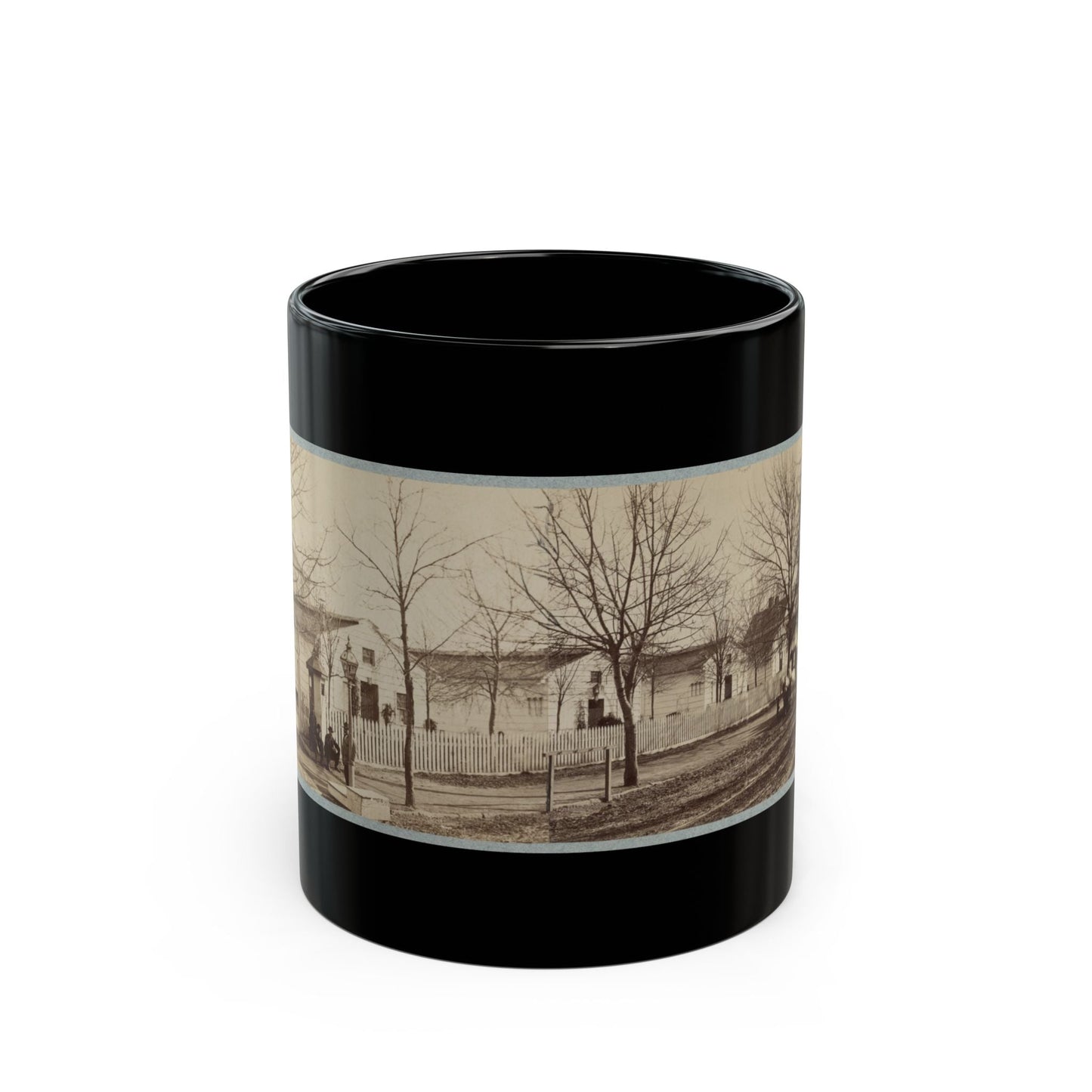 Armory Square Hospital, Washington, D.C. 001 (U.S. Civil War) Black Coffee Mug