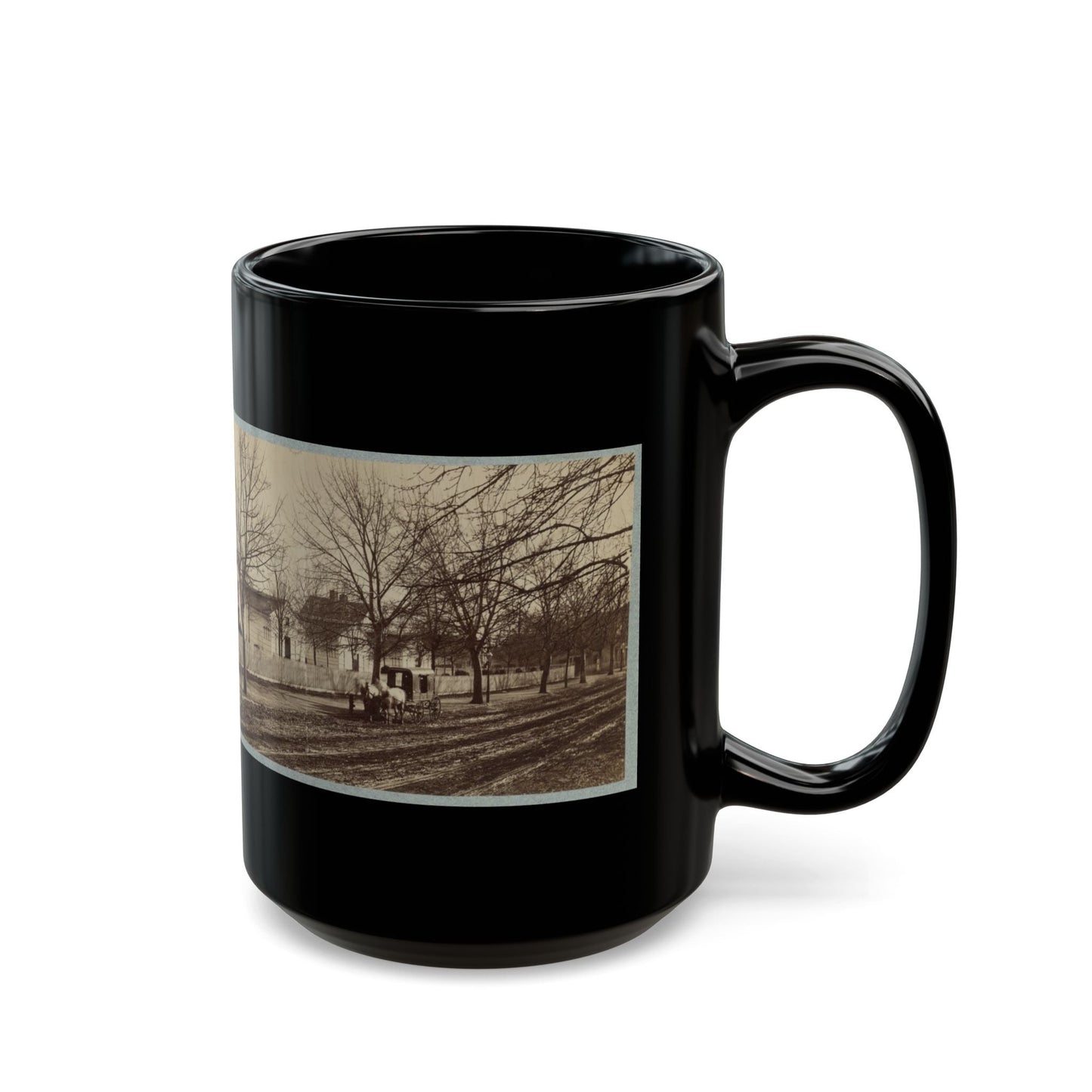 Armory Square Hospital, Washington, D.C. 001 (U.S. Civil War) Black Coffee Mug