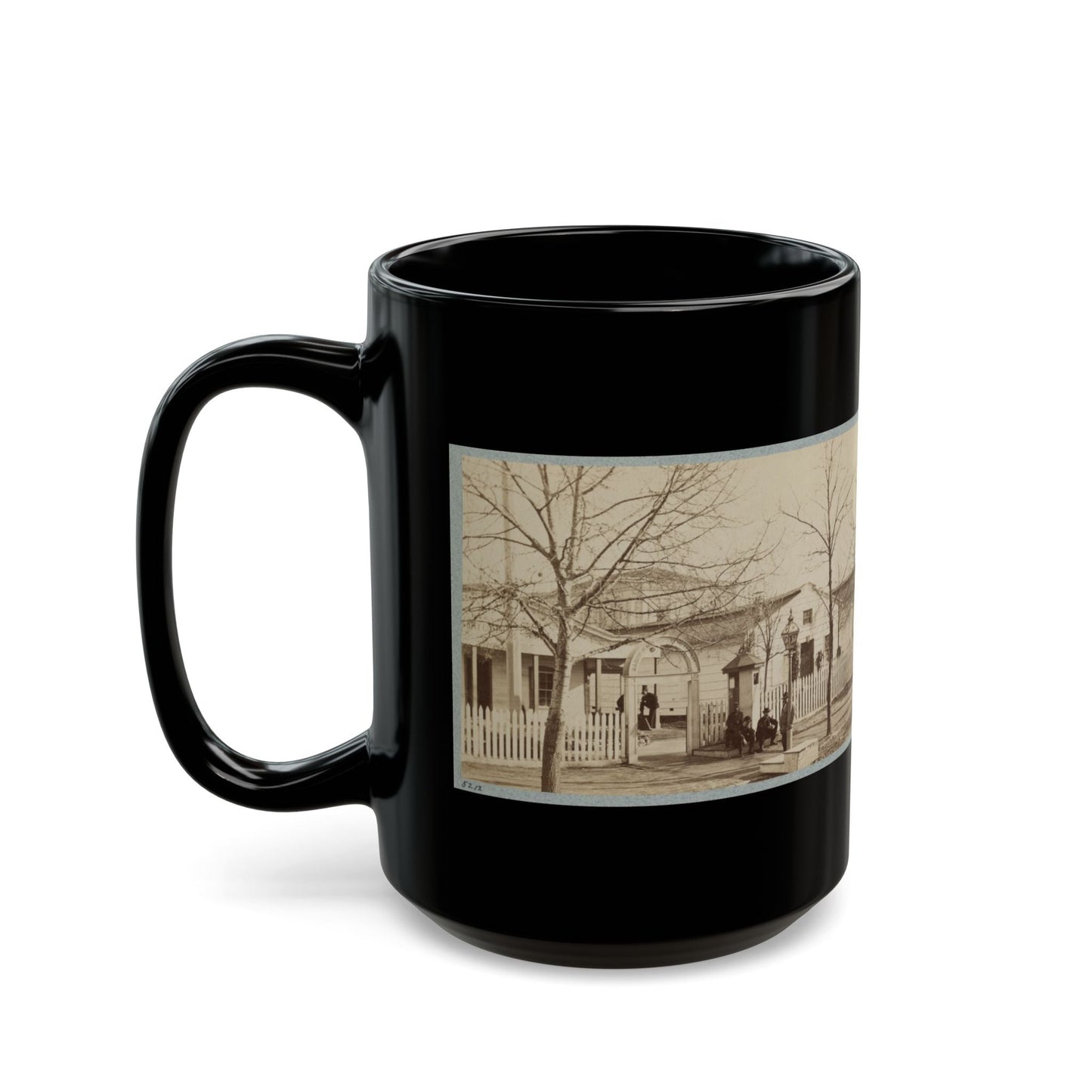 Armory Square Hospital, Washington, D.C. 001 (U.S. Civil War) Black Coffee Mug