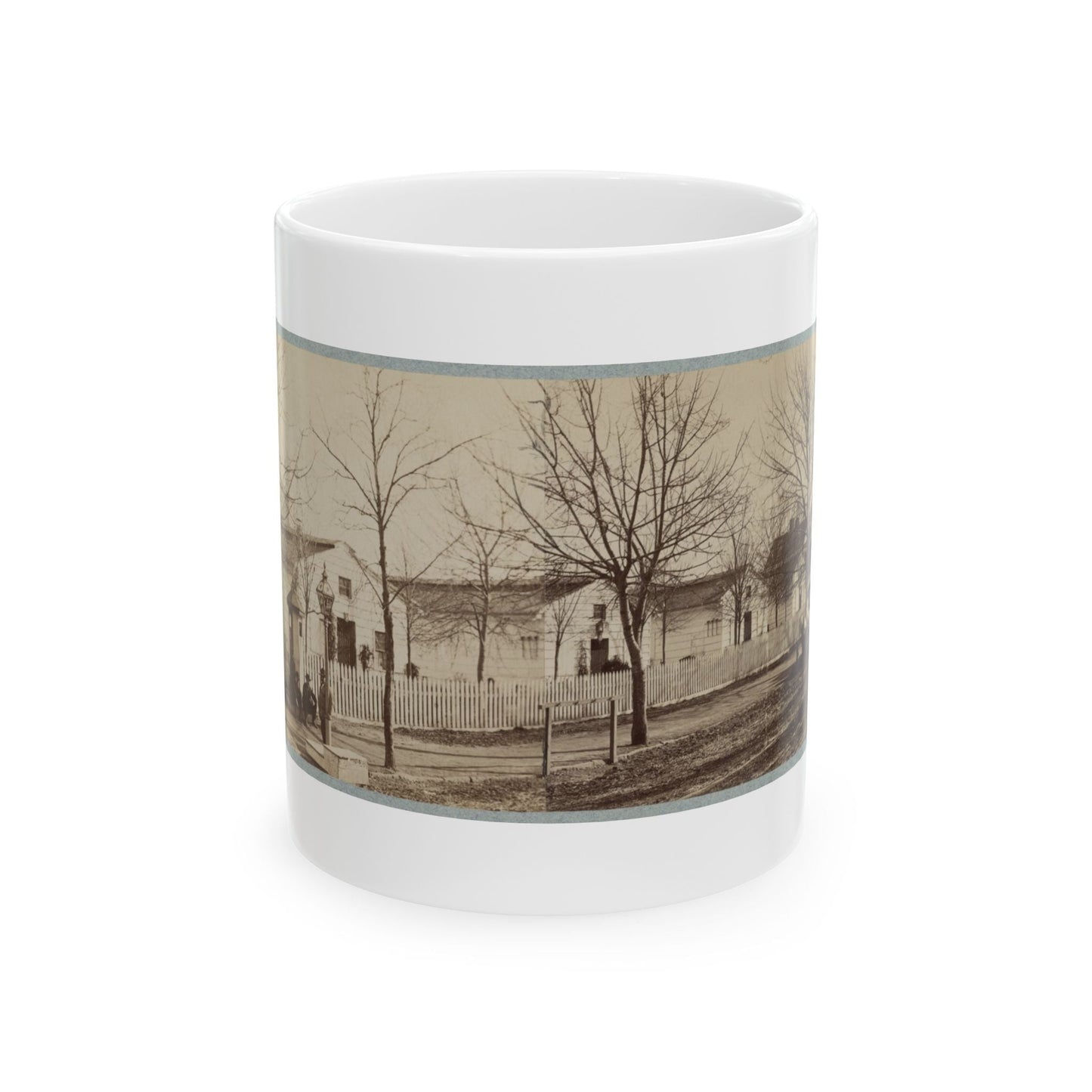 Armory Square Hospital, Washington, D.C. 001 (U.S. Civil War) White Coffee Mug