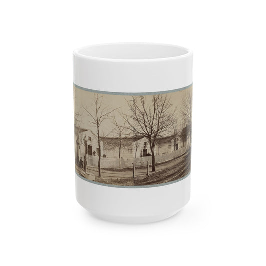 Armory Square Hospital, Washington, D.C. 001 (U.S. Civil War) White Coffee Mug