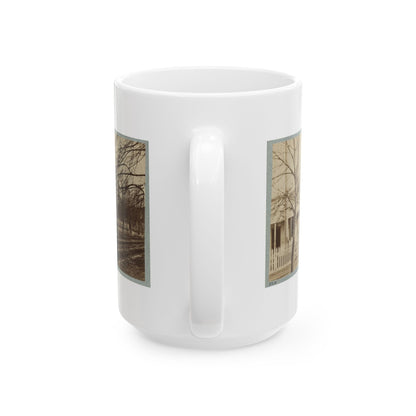 Armory Square Hospital, Washington, D.C. 001 (U.S. Civil War) White Coffee Mug