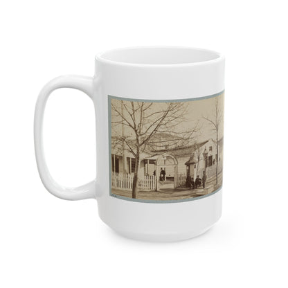 Armory Square Hospital, Washington, D.C. 001 (U.S. Civil War) White Coffee Mug