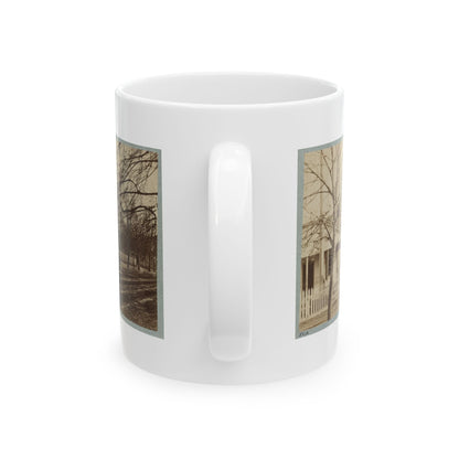 Armory Square Hospital, Washington, D.C. 001 (U.S. Civil War) White Coffee Mug