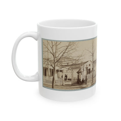 Armory Square Hospital, Washington, D.C. 001 (U.S. Civil War) White Coffee Mug