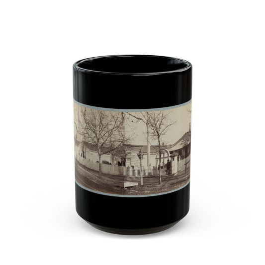 Armory Square Hospital, Washington, D.C. 002 (U.S. Civil War) Black Coffee Mug