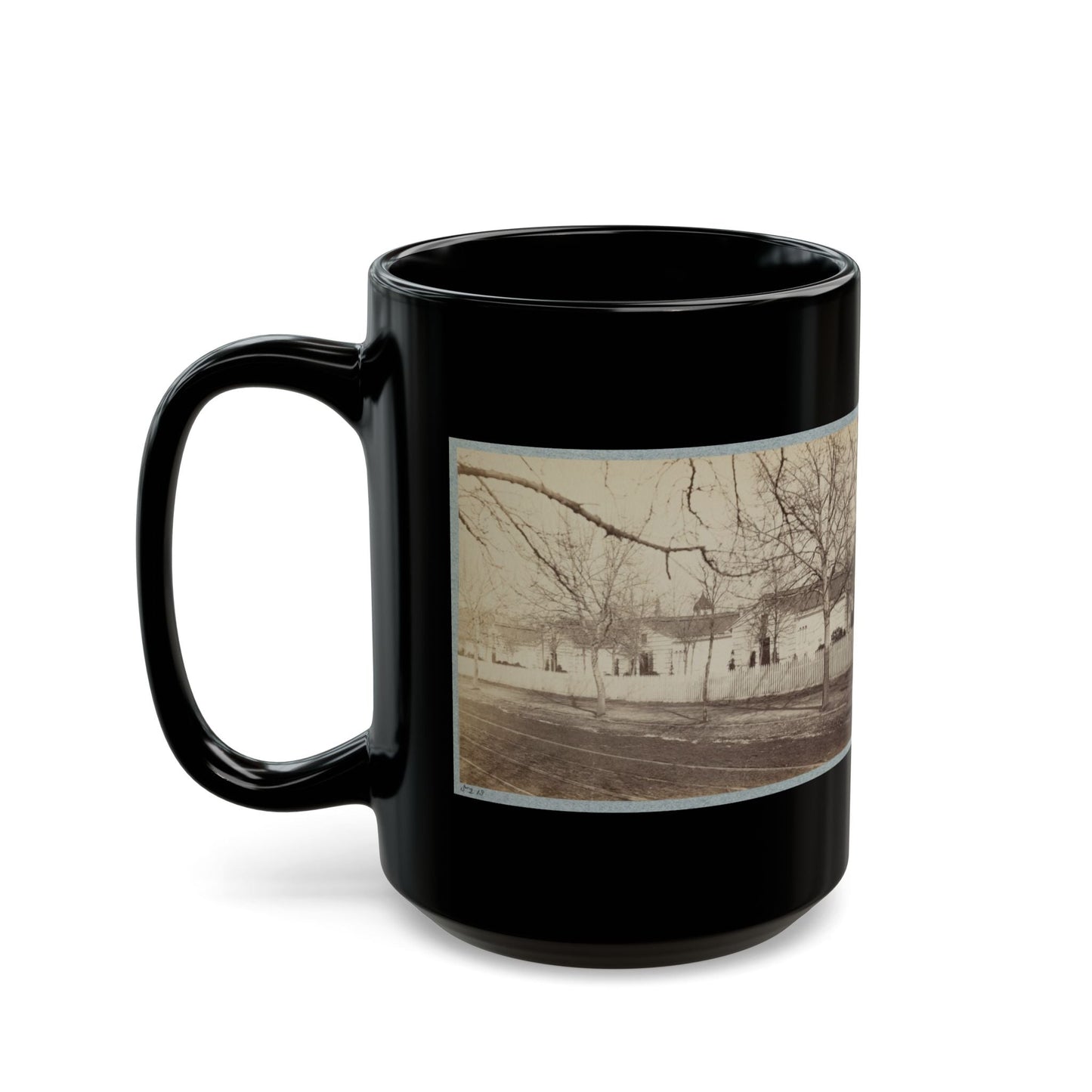 Armory Square Hospital, Washington, D.C. 002 (U.S. Civil War) Black Coffee Mug