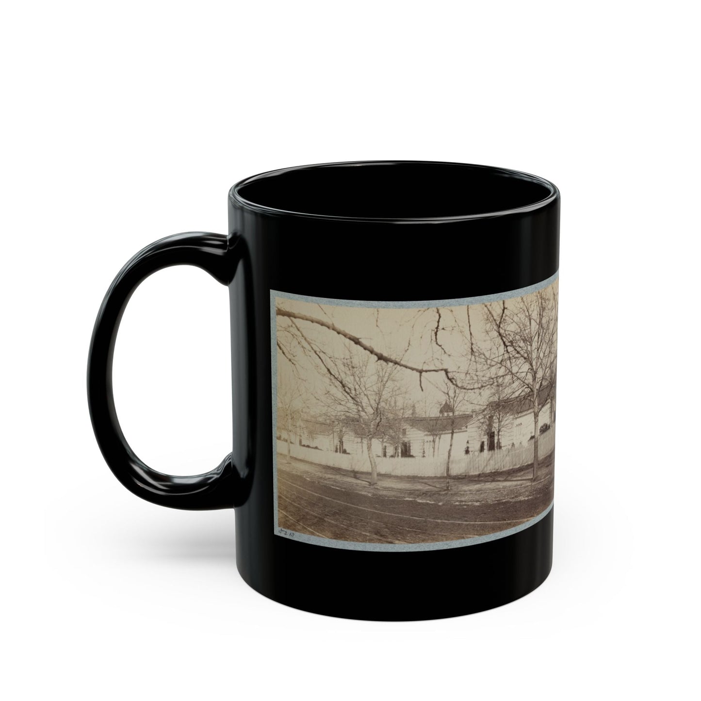 Armory Square Hospital, Washington, D.C. 002 (U.S. Civil War) Black Coffee Mug