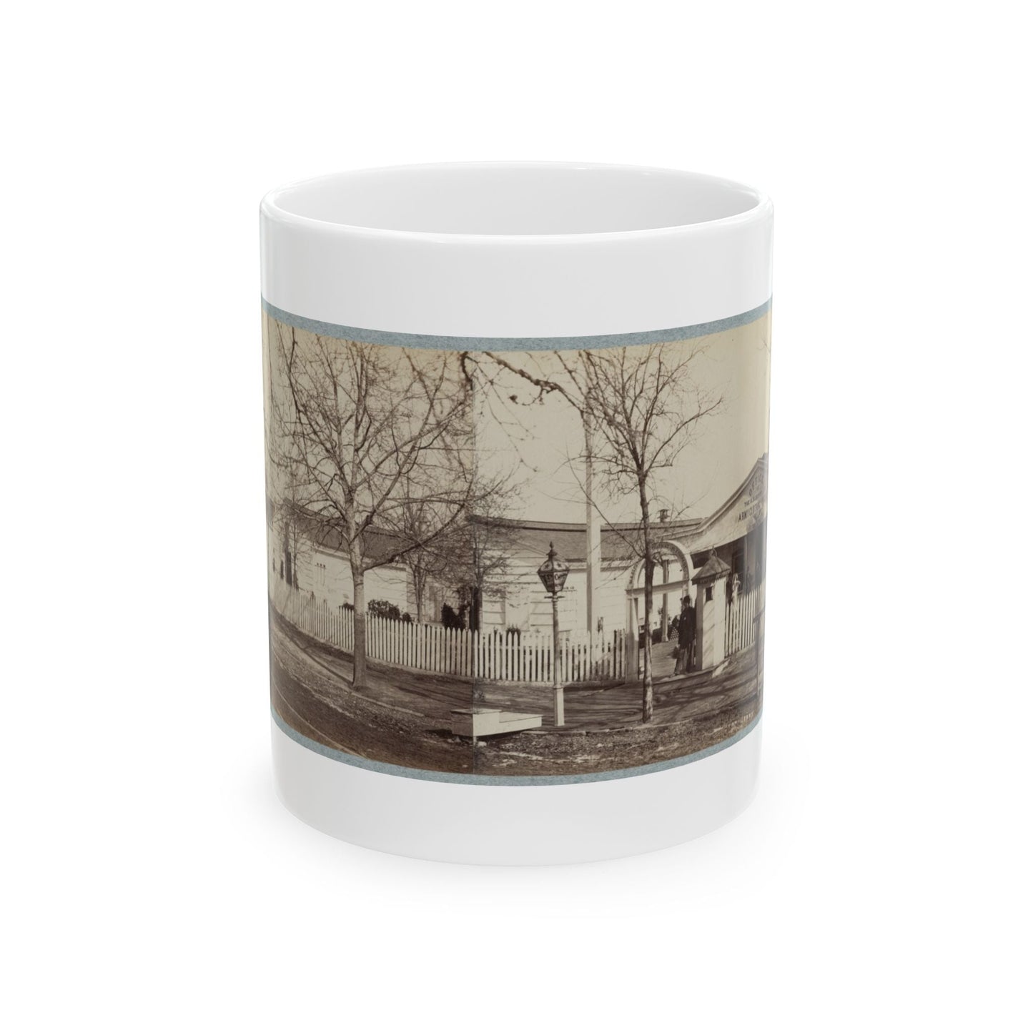 Armory Square Hospital, Washington, D.C. 002 (U.S. Civil War) White Coffee Mug