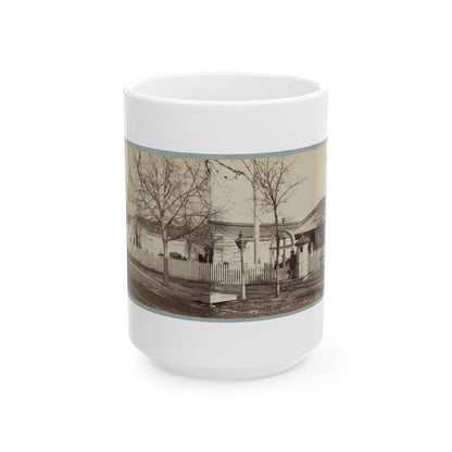 Armory Square Hospital, Washington, D.C. 002 (U.S. Civil War) White Coffee Mug