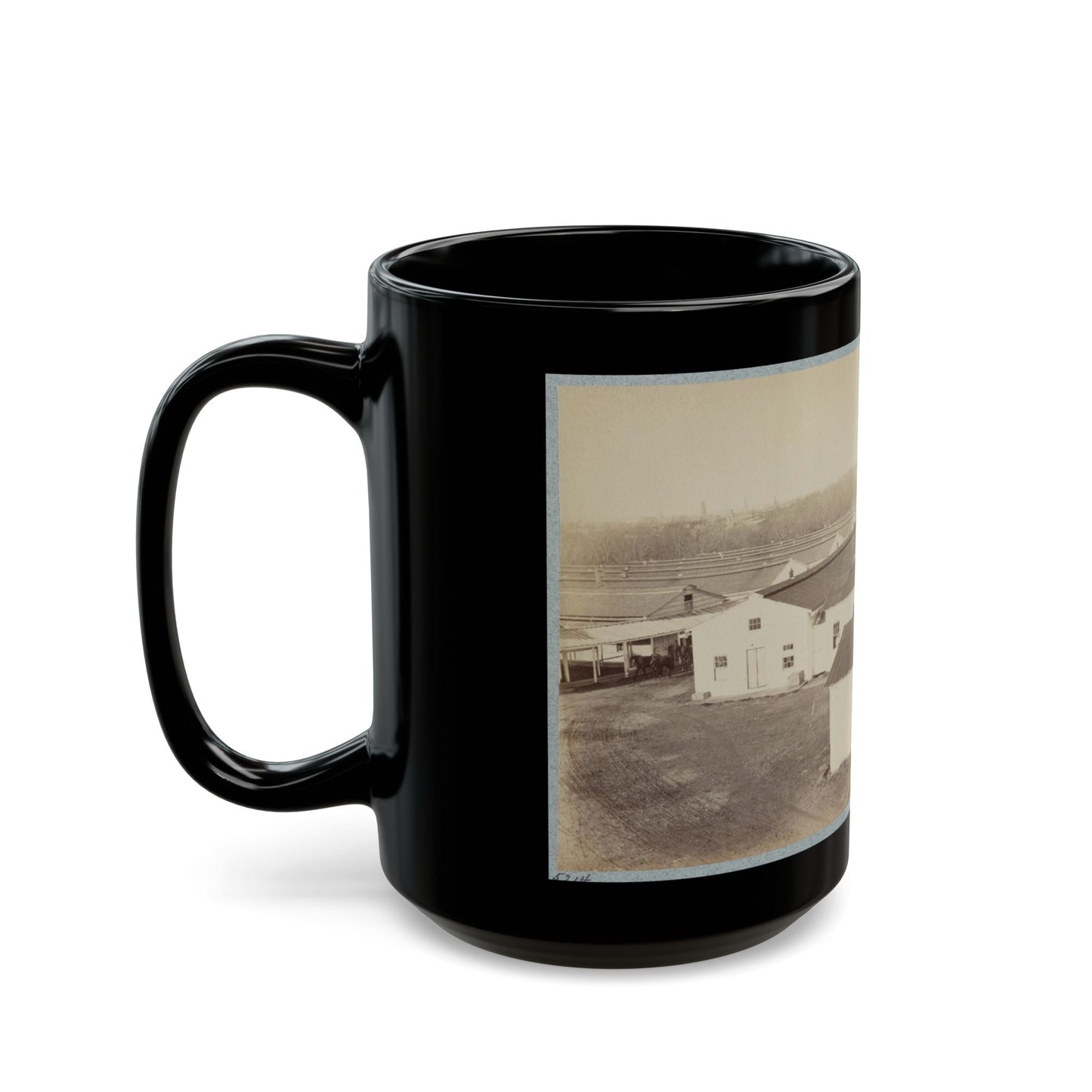 Armory Square Hospital, Washington, D.C. 003 (U.S. Civil War) Black Coffee Mug