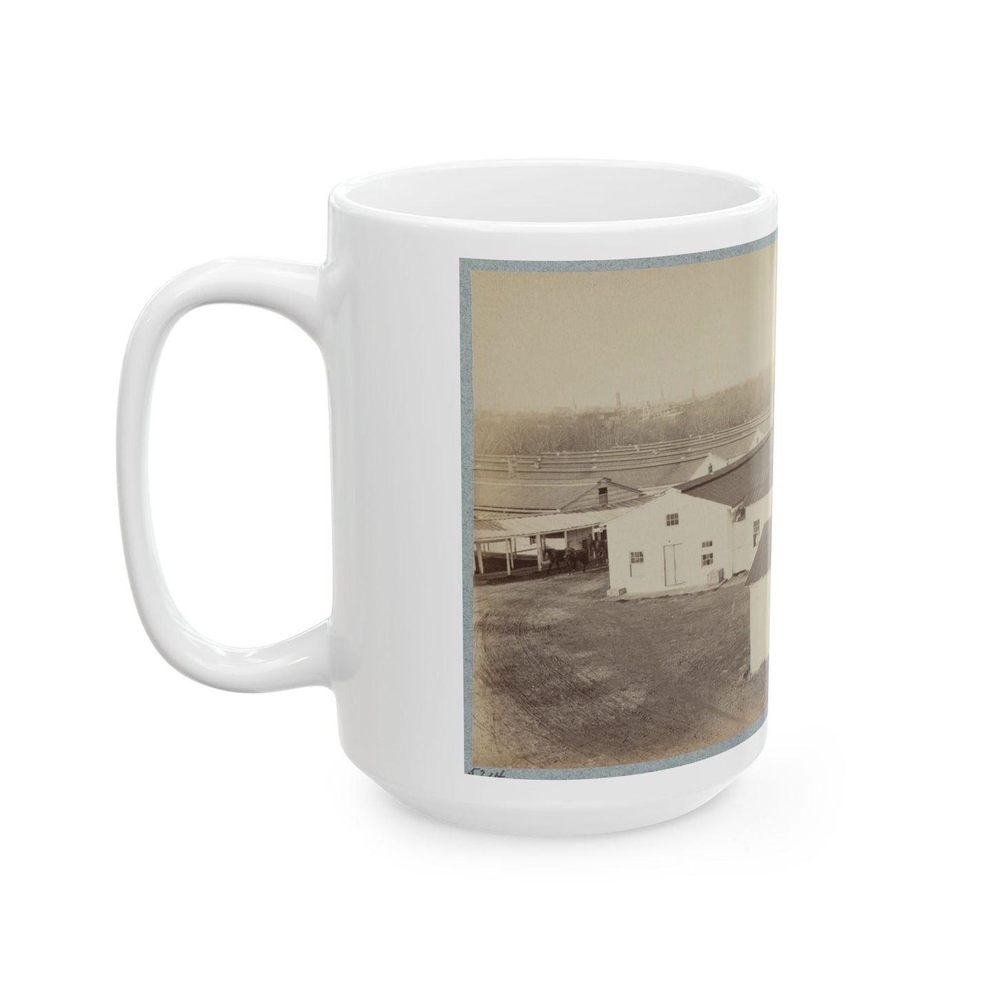 Armory Square Hospital, Washington, D.C. 003 (U.S. Civil War) White Coffee Mug