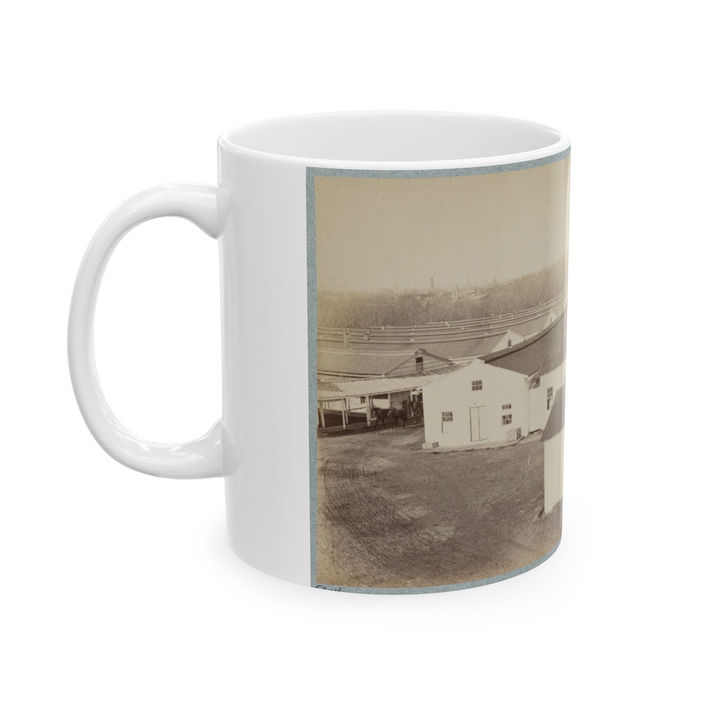 Armory Square Hospital, Washington, D.C. 003 (U.S. Civil War) White Coffee Mug