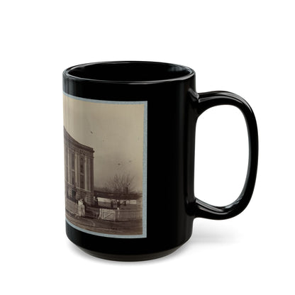 Armory Square Hospital, Washington, D.C. 004 (U.S. Civil War) Black Coffee Mug