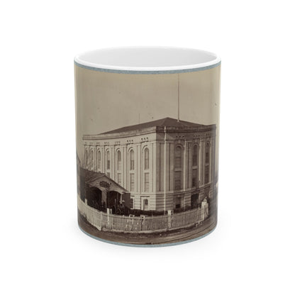 Armory Square Hospital, Washington, D.C. 004 (U.S. Civil War) White Coffee Mug