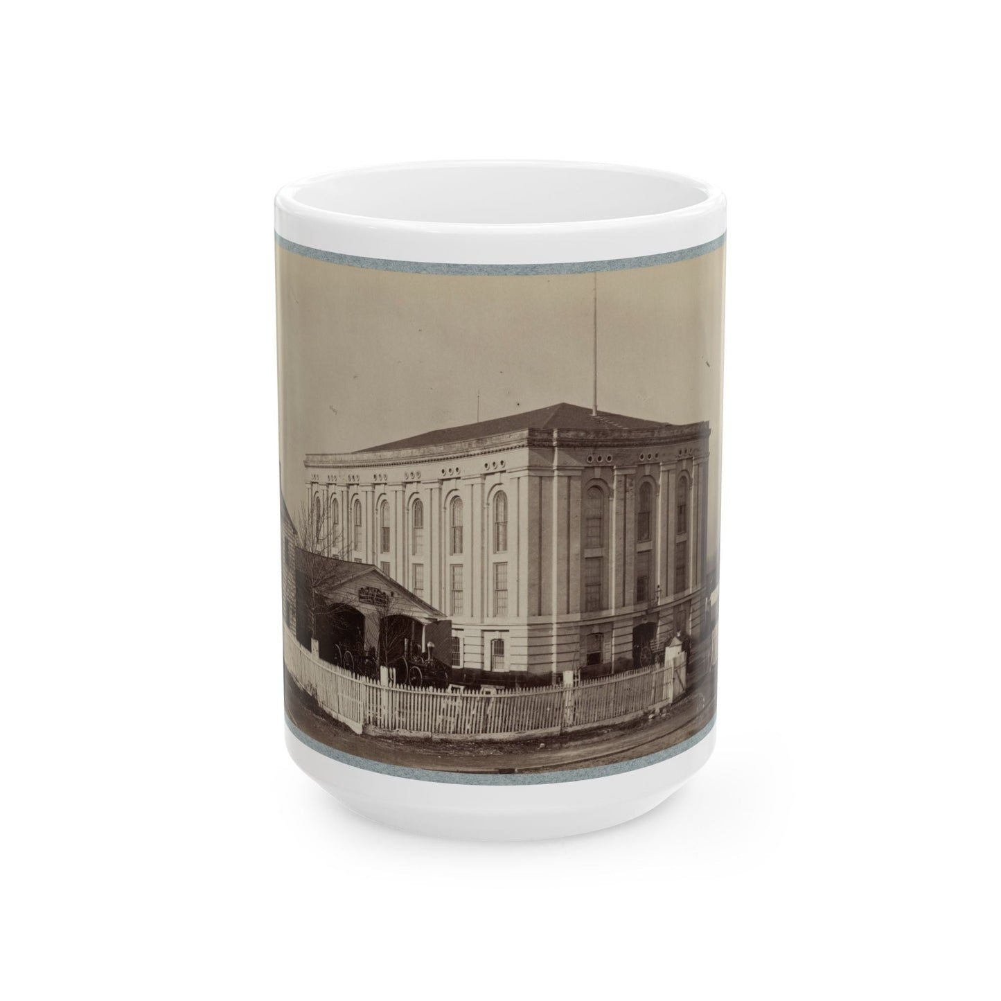 Armory Square Hospital, Washington, D.C. 004 (U.S. Civil War) White Coffee Mug