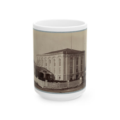 Armory Square Hospital, Washington, D.C. 004 (U.S. Civil War) White Coffee Mug