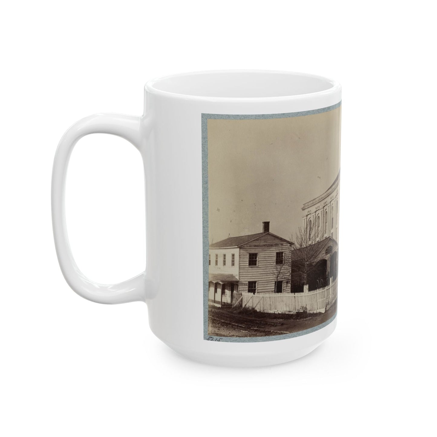 Armory Square Hospital, Washington, D.C. 004 (U.S. Civil War) White Coffee Mug