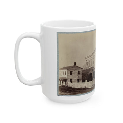 Armory Square Hospital, Washington, D.C. 004 (U.S. Civil War) White Coffee Mug