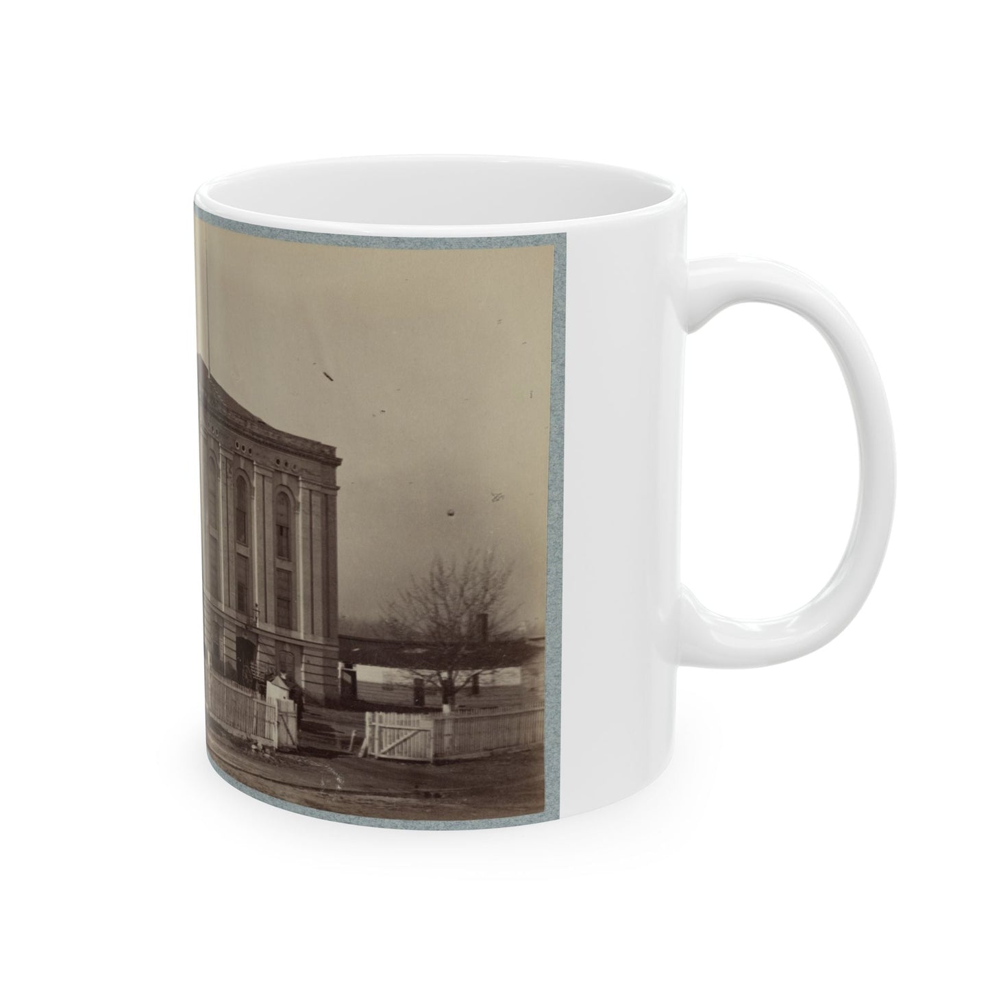 Armory Square Hospital, Washington, D.C. 004 (U.S. Civil War) White Coffee Mug