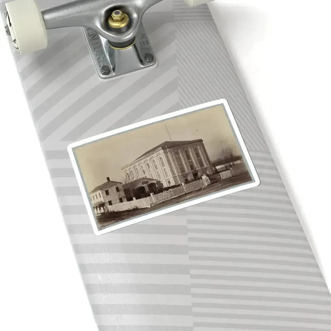 Armory Square Hospital, Washington, D.C. 004 (U.S. Civil War) STICKER Vinyl Kiss-Cut Decal - The Sticker Space