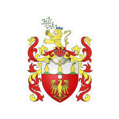 Arms Aguilar (United Kingdom) (Coat of Arms) STICKER Vinyl Kiss-Cut Decal 2 Inch White - The Sticker Space