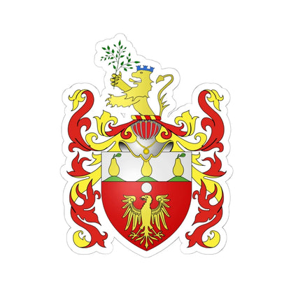 Arms Aguilar (United Kingdom) (Coat of Arms) STICKER Vinyl Kiss-Cut Decal 6 Inch White - The Sticker Space