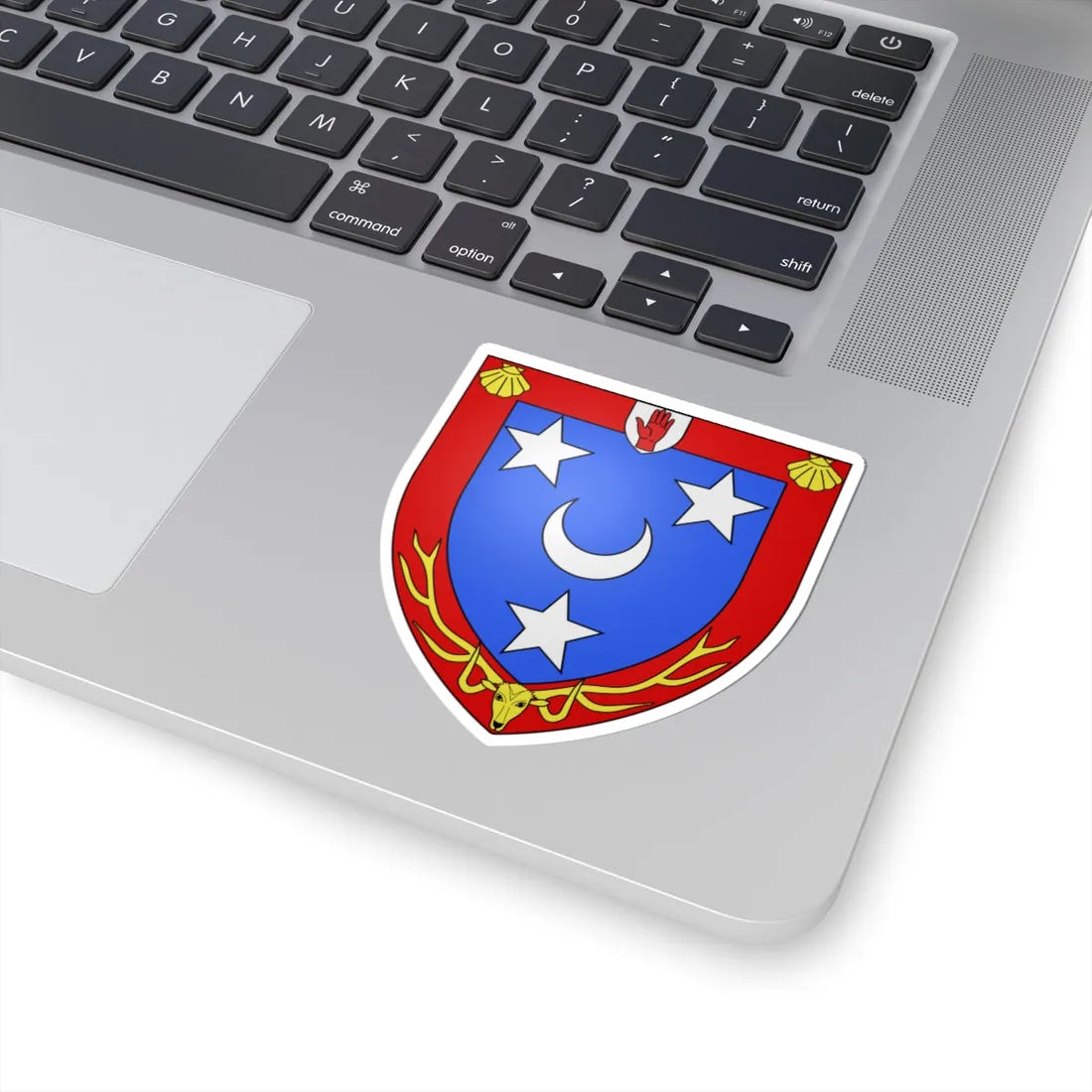 Arms Arbuthnot of Kittybrewster (Scotland) (Coat of Arms) STICKER Vinyl Kiss-Cut Decal - The Sticker Space